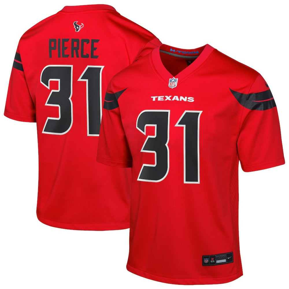 Dameon Pierce Houston Texans Youth Game Jersey Red - Nike