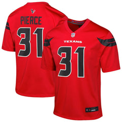 Dameon Pierce Houston Texans Youth Game Jersey Red - Nike