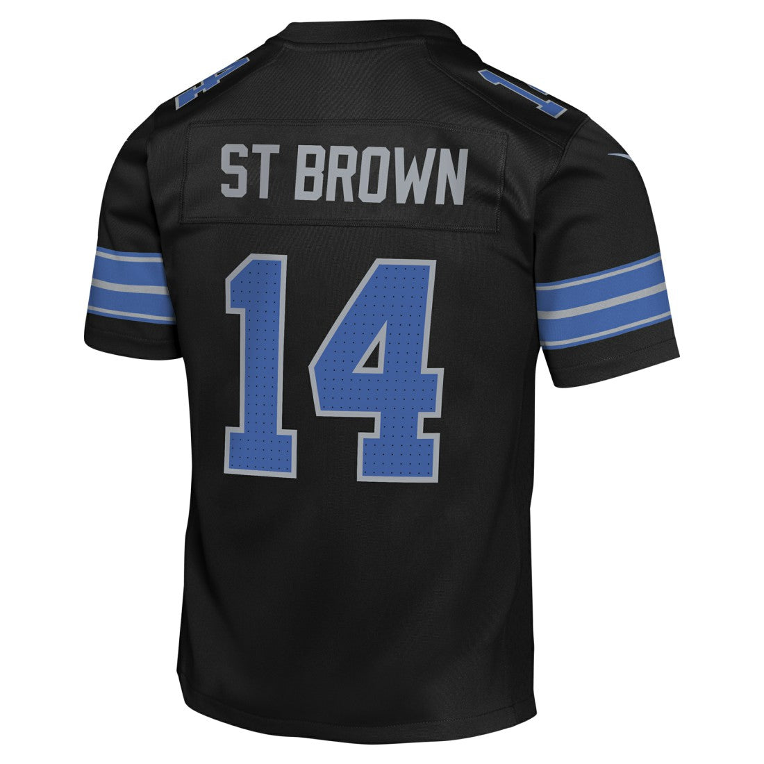 Amon-Ra St. Brown Detroit Lions Youth Game Jersey - Black | NFL Jerseys