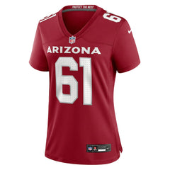 Carter O'Donnell Arizona Cardinals Women's Team Game Jersey Cardinal - Nike