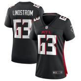Chris Lindstrom Atlanta Falcons Women's Team Game Jersey Black - Nike