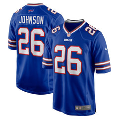 Ty Johnson Buffalo Bills Team Game Jersey Royal - Nike