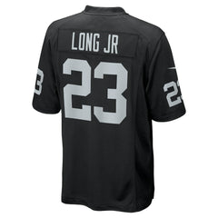 David Long Jr. Las Vegas Raiders Team Game Jersey Black - Nike