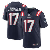 Bryce Baringer New England Patriots Team Game Jersey Navy - Nike