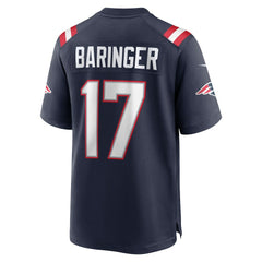 Bryce Baringer New England Patriots Team Game Jersey Navy - Nike