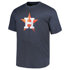 Houston Astros Profile Big & Tall Weathered Logo T-Shirt Lifestyle