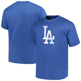 Los Angeles Dodgers Profile Big & Tall Weathered Logo T-Shirt Clearance