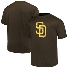 San Diego Padres Profile Big & Tall Weathered Logo T-Shirt Online