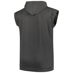 San Diego Padres Profile Big & Tall Muscle Sleeveless Pullover Hoodie Clearance
