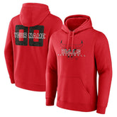 NBA - Chicago Bulls Stellar Personalized Name & Number Pullover Hoodie - Red
