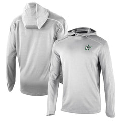 Dallas Stars - Columbia Omni-Wick Shotgun Long Sleeve Hoodie T-Shirt Gray