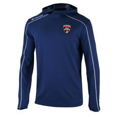 Florida Panthers - Columbia Omni-Wick Shotgun Long Sleeve Hoodie T-Shirt Navy