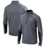 Anaheim Ducks - Columbia Omni-Wick Shotgun 2.0 Quarter-Zip Pullover Top Gray/Black