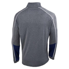 Seattle Kraken Columbia Omni-Wick Shotgun 2.0 Quarter-Zip Pullover Top Gray/Navy