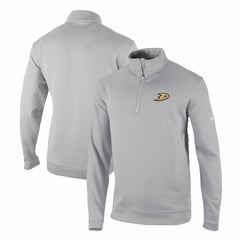 Anaheim Ducks - Columbia Omni-Wick Wickhams Hills Half-Zip Pullover Top Gray