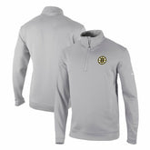 Boston Bruins Columbia Omni-Wick Wickhams Hills Half-Zip Pullover Top Gray