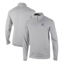 Colorado Avalanche - Columbia Omni-Wick Wickhams Hills Half-Zip Pullover Top Gray
