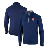 Florida Panthers - Columbia Omni-Wick Wickhams Hills Half-Zip Pullover Top Navy