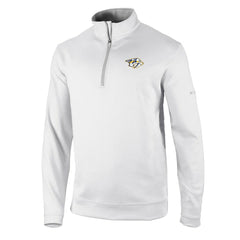 Nashville Predators - Columbia Omni-Wick Wickhams Hills Half-Zip Pullover Top White