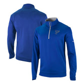 St. Louis Blues - Columbia Omni-Wick Wickhams Hills Half-Zip Pullover Top Blue