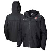 Carolina Hurricanes - Columbia Oroville Creek Lightweight Full-Zip Windbreaker Jacket Black