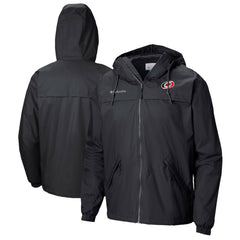 Carolina Hurricanes - Columbia Oroville Creek Lightweight Full-Zip Windbreaker Jacket Black