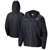 Los Angeles Kings - Columbia Oroville Creek Lightweight Full-Zip Windbreaker Jacket Black