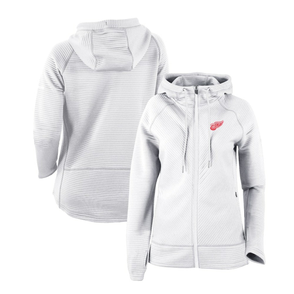 Detroit Red Wings - Columbia Women's Omni-Wick Pack It Up Full-Zip Jacket White