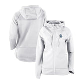 Seattle Kraken Columbia Women's Omni-Wick Pack It Up Full-Zip Jacket White