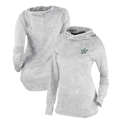 Dallas Stars - Columbia Women's Omni-Wick Sunday Ball Pullover Hoodie White