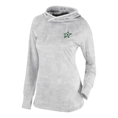 Dallas Stars - Columbia Women's Omni-Wick Sunday Ball Pullover Hoodie White