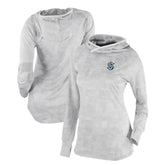 Seattle Kraken Columbia Women's Omni-Wick Sunday Ball Pullover Hoodie White