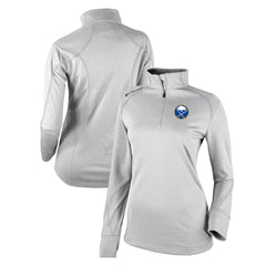 Buffalo Sabres - Columbia Women's Omni-Wick Shotgun 2.0 Quarter-Zip Pullover Top White