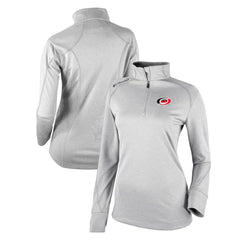 Carolina Hurricanes - Columbia Women's Omni-Wick Shotgun 2.0 Quarter-Zip Pullover Top White