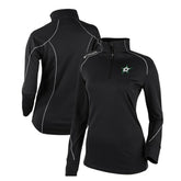 Dallas Stars - Columbia Women's Omni-Wick Shotgun 2.0 Quarter-Zip Pullover Top Black