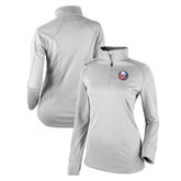 New York Islanders - Columbia Women's Omni-Wick Shotgun 2.0 Quarter-Zip Pullover Top White