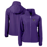 Baltimore Ravens Cutter & Buck Women's Charter Eco Recycled Full-Zip Jacket Purple - NFL