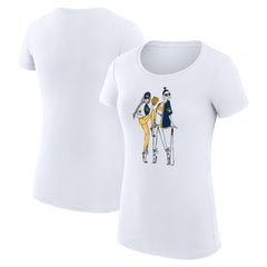 Milwaukee Brewers G-III 4Her by Carl Banks Women's Super-Slim Fit Lightweight Baseball Girls T-Shirt Lifestyle