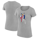 Texas Rangers G-III 4Her by Carl Banks Women's Super-Slim Fit Lightweight Baseball Girls T-Shirt Sale