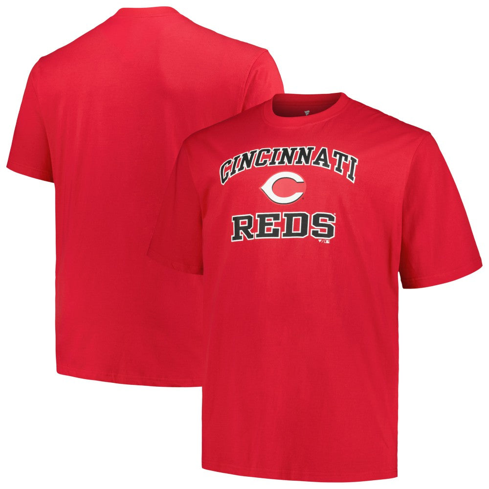Cincinnati Reds Profile Big & Tall Heart & Soul T-Shirt discount
