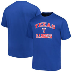 Texas Rangers Profile Big & Tall Heart & Soul T-Shirt Lifestyle
