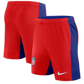 Nike USMNT 2024 Away Stadium Shorts - Red