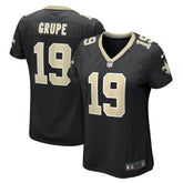 Blake Grupe New Orleans Saints Women's Team Game Jersey Black - Nike