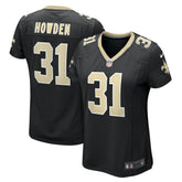 Jordan Howden New Orleans Saints Women's Team Game Jersey Black - Nike