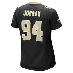 Cameron Jordan New Orleans Saints Women's Team Game Jersey Black - Nike