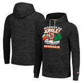 Cincinnati Bengals Homage Unisex Hyperlocal Raglan Pullover Hoodie Charcoal - NFL