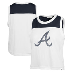 Atlanta Braves '47 Women's Plus Size Waist Length Muscle Tank Top Lifestyle
