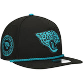 Jacksonville Jaguars New Era Captain Snapback Hat Black - NFL