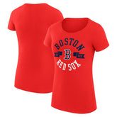 Boston Red Sox G-III 4Her by Carl Banks Women's Super-Slim Fit Lightweight City Graphic T-Shirt Online