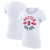 Boston Red Sox G-III 4Her by Carl Banks Women's Super-Slim Fit Lightweight City Graphic T-Shirt Online